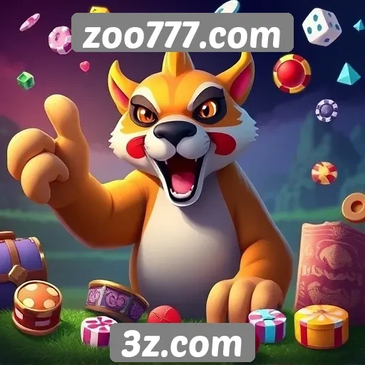 Diversidade de jogos disponíveis no zoo777