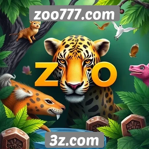 Zoológico virtual como tema de jogos de cassino